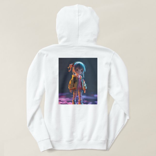 Sudadera Arte de fans de Anime (Reverso del diseño)