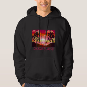 Sudadera Arte de Flamenco Puesta de Sol Estado de Ánimo Sol