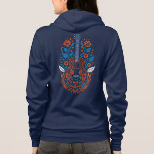 Sudadera Arte de guitarra de campo