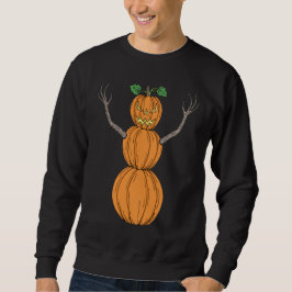 Sudadera Arte de Halloween de Fantasma con Cabeza de Calaba