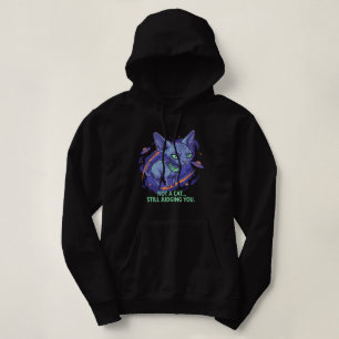 Sudadera Arte de humor de gato Sphynx alienígena