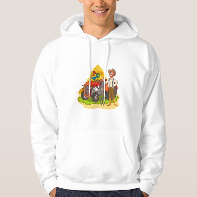 Sudadera Arte de ilustración (Anverso)