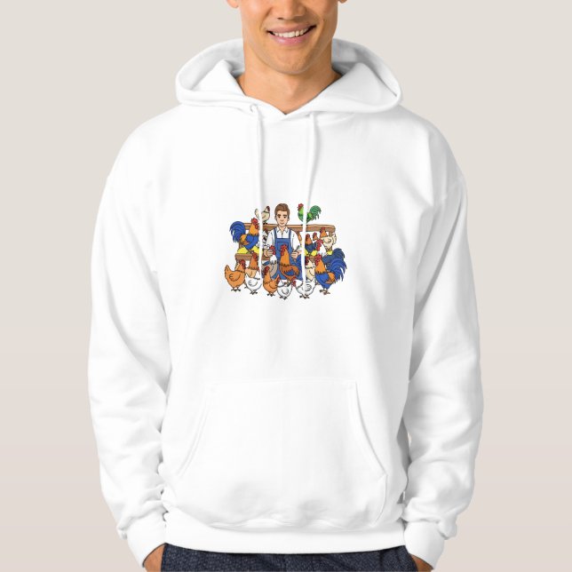 Sudadera Arte de ilustración (Anverso)