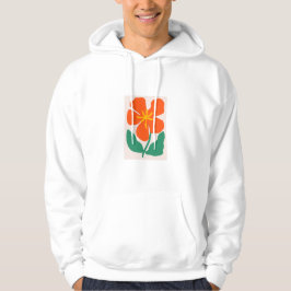Sudadera Arte de ilustración floral