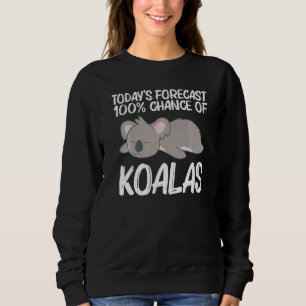 Sudadera Arte De Koala Cuidado Para Hombres Mujeres Dormir