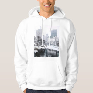 Sudadera Arte de la silueta de la ciudad de Nueva York en i