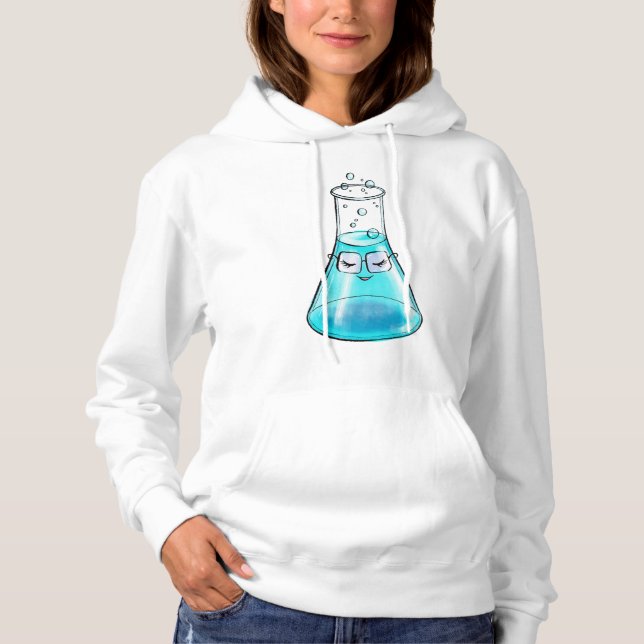 Sudadera Arte de laboratorio de química (Anverso)