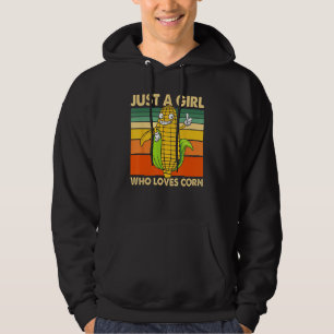Sudadera Arte de maíz lindo para mujeres niñas kernel mazor