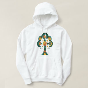 Sudadera Arte de Mandala del Árbol de la Vida Geométrico Mo