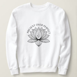 Sudadera Arte de mantra de regalo de madre e hijo de loto