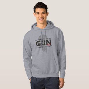 Sudadera Arte de Monograma de Arma Hombres