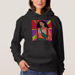 Sudadera Arte de mujer negra elegante