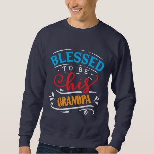 Sudadera Arte de palabras del abuelo bendecido de Guay
