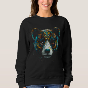 Sudadera Arte de panda  animal  animal panda