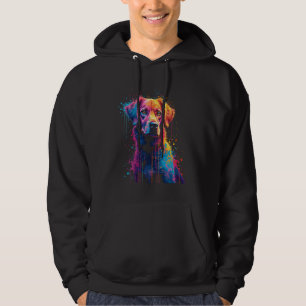 Sudadera Arte de perro colorido