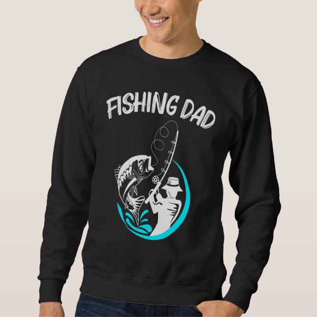 Sudadera Arte De Pesca Guay Para Hombres Pescadores Fish Ho (Anverso)