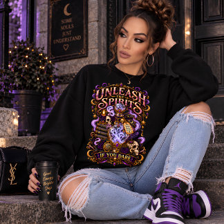 Sudadera Arte de Poción de Botica Mística y Bruja