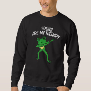 Sudadera Arte De Rana Para Hombres Mujeres Que Toman Toad A