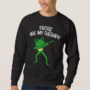 Sudadera Arte De Rana Para Hombres Mujeres Que Toman Toad A