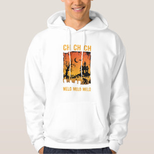 Sudadera Arte de silueta de casa embrujada de bruja de Hall