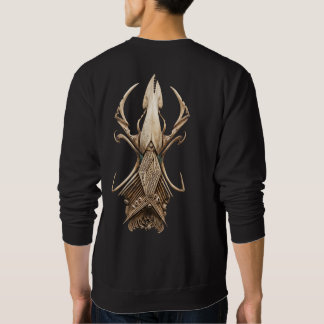 Sudadera Arte de tatuaje de fusión de huesos 3D