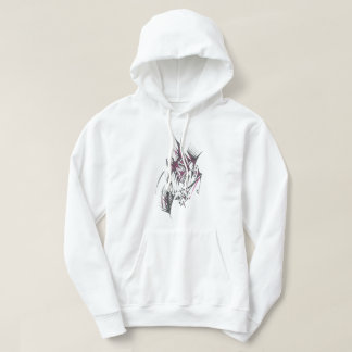 Sudadera Arte de tatuaje tribal abstracto colorido eléctric