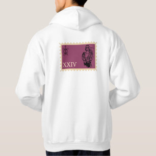 Sudadera Arte de Tortuga Esqueleto de Moda con Sello Magent
