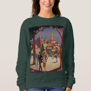 Sudadera Arte de Verano Vintage Grasse