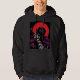 Sudadera Arte del Abrazo de la Espada de la Luna Roja del G