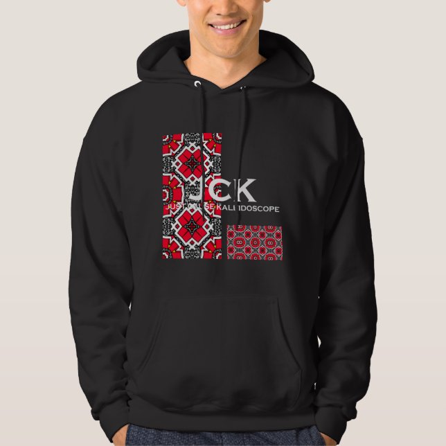 Sudadera Arte del caleidoscopio del volumen dieciséis trece (Anverso)