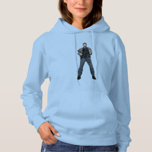 Sudadera Arte del cómic de la bandera del pelotón el Ri