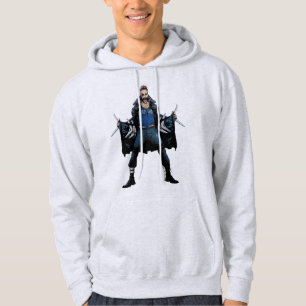 Sudadera Arte del cómic del bumerán del pelotón el del