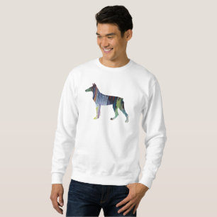 Sudadera Arte del Pinscher del Doberman
