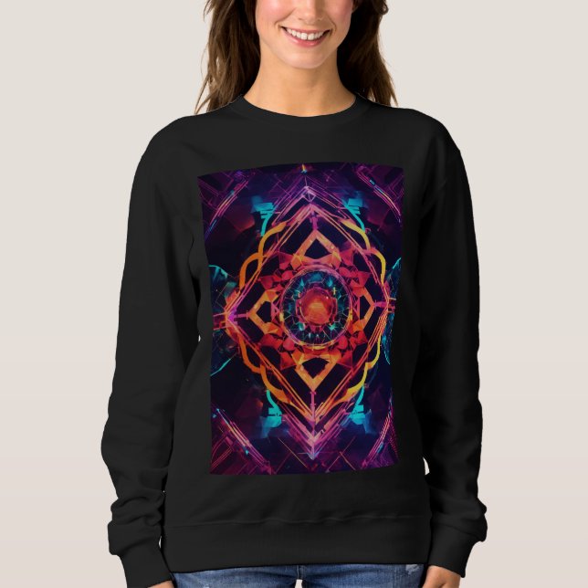 Sudadera arte digital (Anverso)