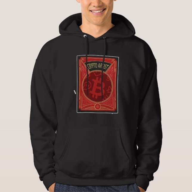 Sudadera Arte Digital de Cadena de Bloques Criptoarte NFT C (Anverso)