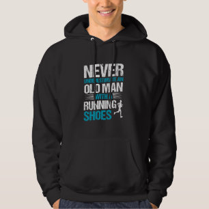 Sudadera Arte Divertido de Correr para Hombres Corredor de