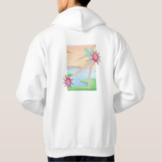 Sudadera Arte floral Pastel Horizon Dancer en pared