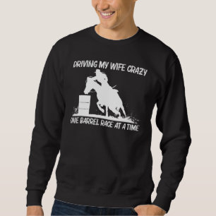 Sudadera Arte Genial de Carreras de Barriles para Hombres P