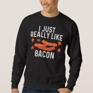Sudadera Arte Genial de Tocino para Hombres Mujeres Cerdo T