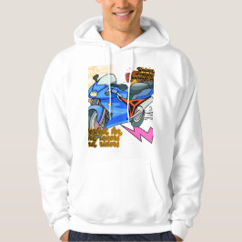 Sudadera Arte Gráfico de Moto Minimalista – Motocicleta Mod