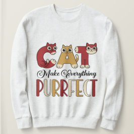 Sudadera Arte gráfico divertido para amantes de los gatos c