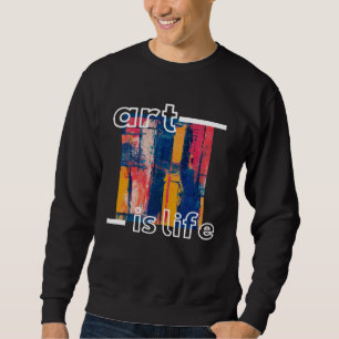 Sudadera Arte Hombres Mujeres Color Juventud