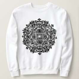Sudadera Arte Intrincado de Mandalas Hipnóticos