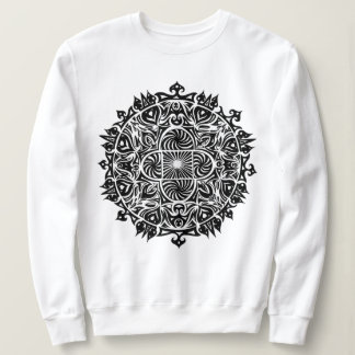 Sudadera Arte Intrincado de Mandalas Hipnóticos