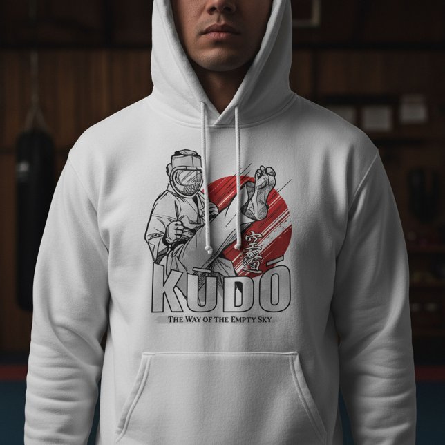 Sudadera Arte Marcial Kudo - Luchador y Diseño Kanji (Subido por el creador)