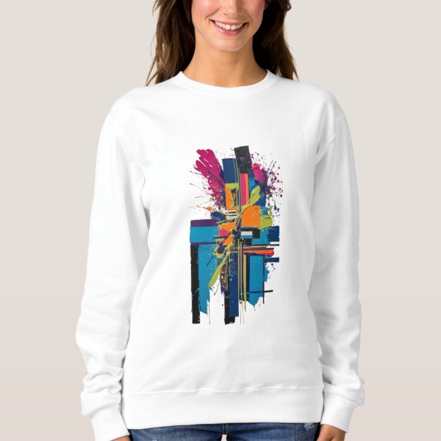 Sudadera Arte moderno (Anverso)