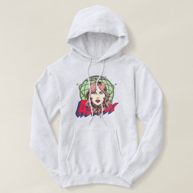 Sudadera Arte moderno Personalizado ilustracion Arte retro  (Diseño del anverso)