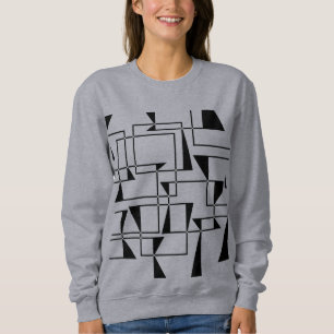 Sudadera Arte moderno, urbano, audaz y fresco con patrones