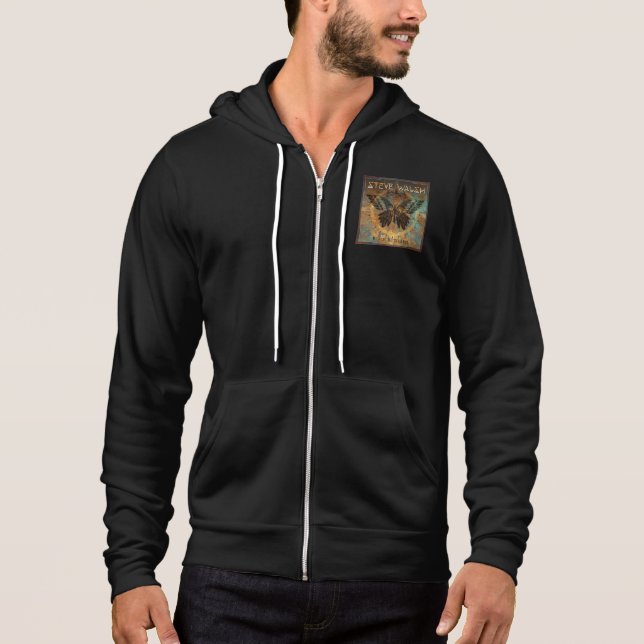 Sudadera Arte negro de la cubierta de la mariposa, la (Anverso)