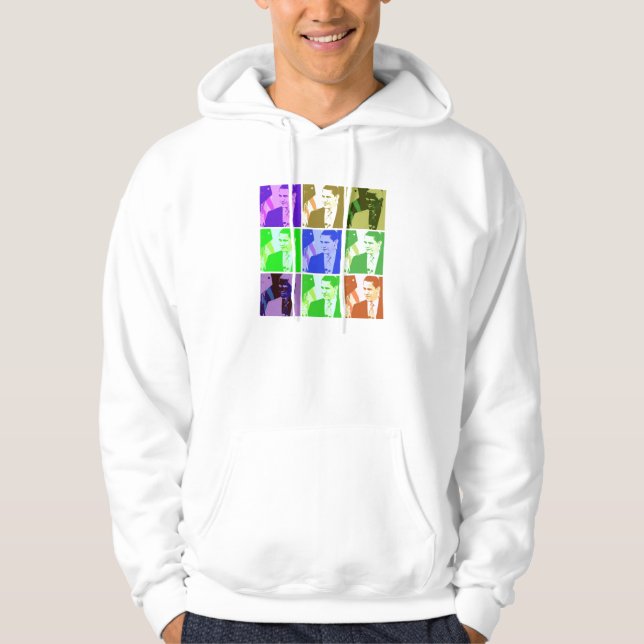 Sudadera Arte pop de Barack Obama (Anverso)